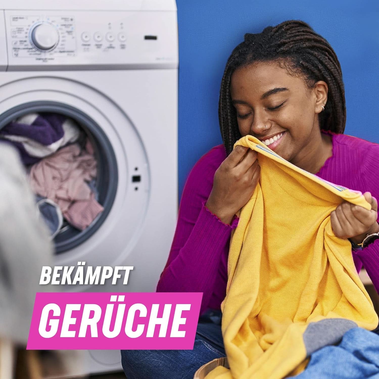 Vanish Oxi Action Powder Pink – 1,125 kg – chlorfreies Fleckenentfernungs- und Wäscheverbesserungspulver – für farbige Wäsche. Waschmittel Naty Shop