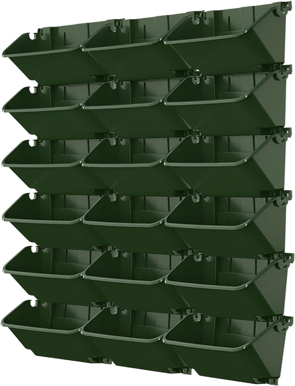 Hängende Vertikale Wand Pflanze, Vertikale Pflanzenwand Balkonbar Pflanzenwand Indoor mit Smart-Timer und Wasserpumpe Blumentopf Wand für Hof Garten Balkon Home Decoration