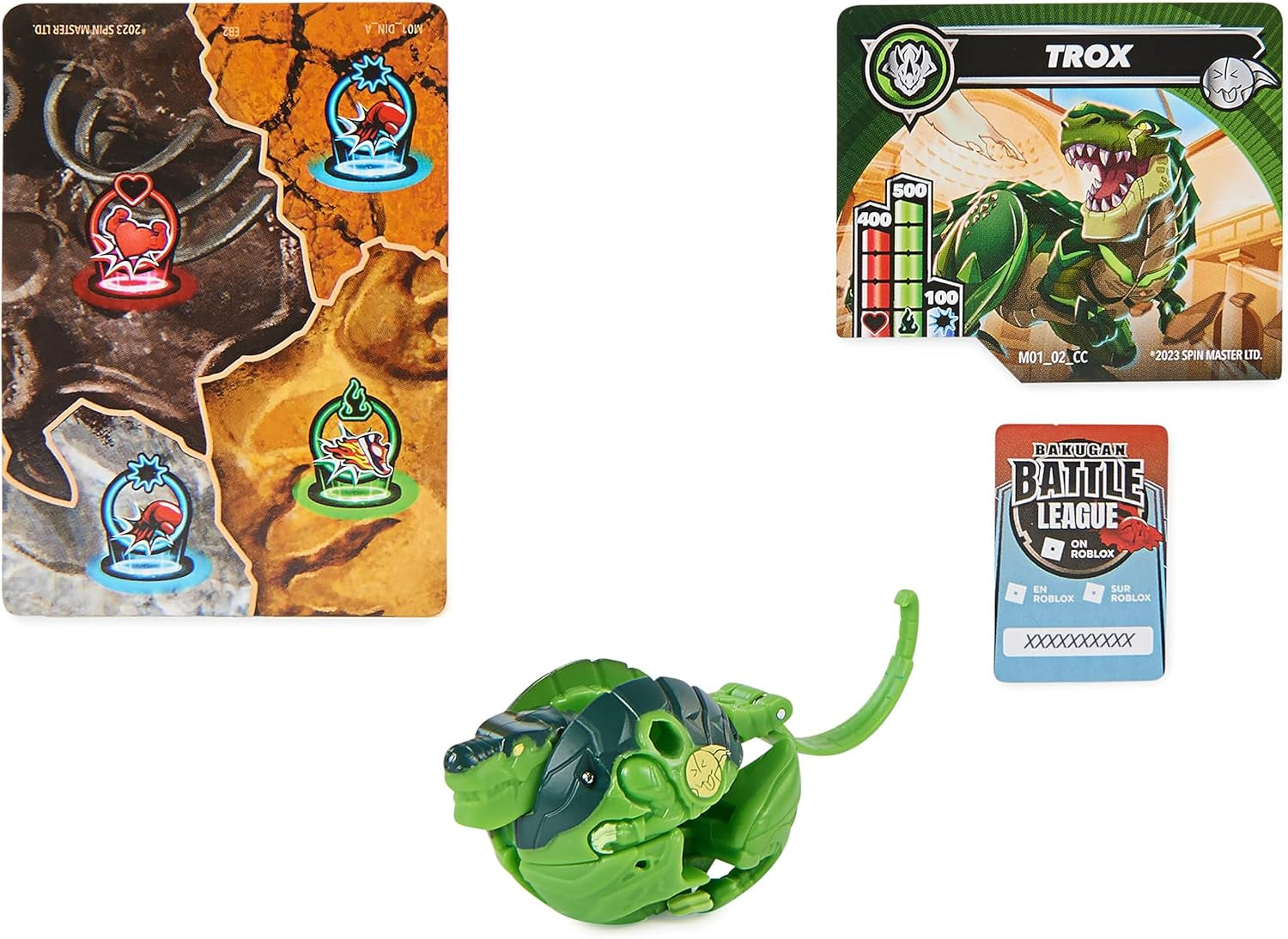 Bakugan 3.0 Core Ball 1er-Pack, anpassbare Actionfigur mit Sammelcharakterkarte, verschiedene Varianten, für Kinder ab 6 Jahren. Actionfiguren Naty Shop