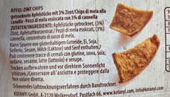 Kotanyi getrocknete Apfelstücke mit Zimt, 100 % natürlich, 9 x 40 Gramm Dehydrierte Produkte Naty Shop