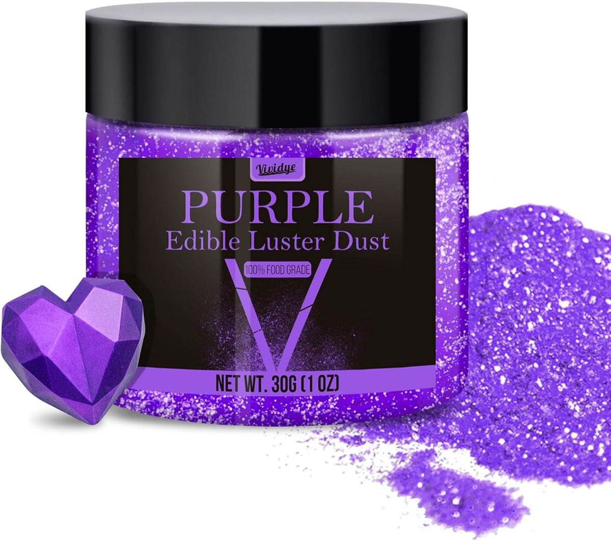 Essbarer Glitzer, 5 Gramm Naty Shop Video