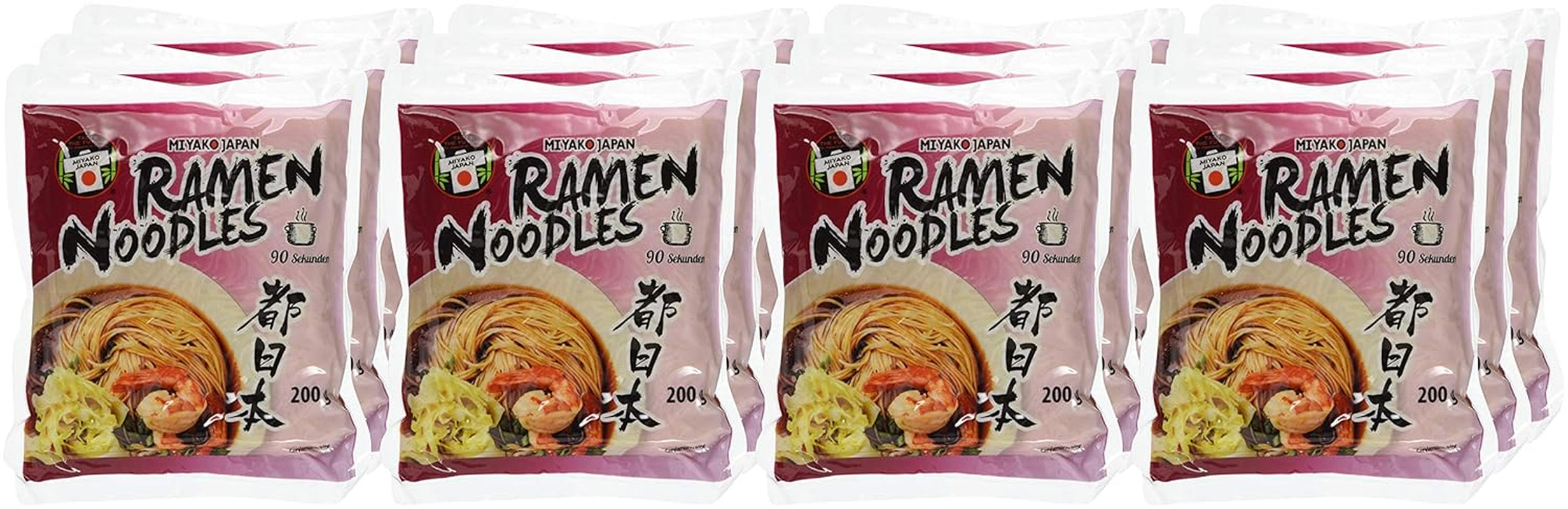 MIYAKO Ramen-Nudeln nach japanischer Art, 200 g