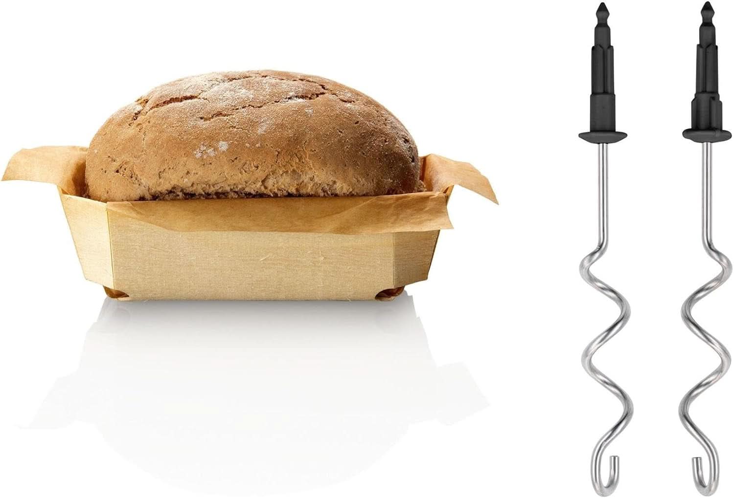 Bosch Handrührer Styline MFQ4835DE, 2X2 Rührbesen, 2 Edelstahl-Knethaken, Spülmaschinengeeignet, 575 W, Weiß Bucatarie Naty Shop