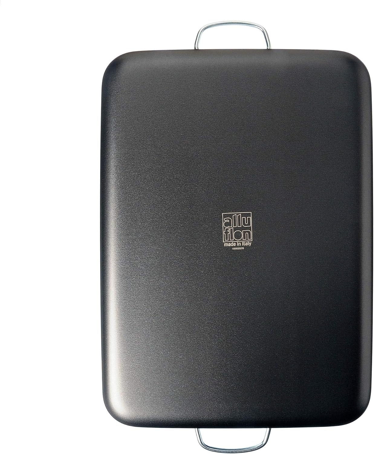 Alluflon Tradition Italy Lasagneform, Aluminium, schwarz, 35 x 25 cm Backformen und Tabletts Naty Shop