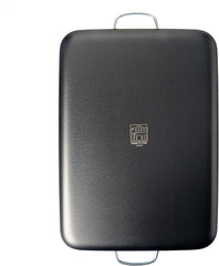 Alluflon Tradition Italy Lasagneform, Aluminium, schwarz, 35 x 25 cm Backformen und Tabletts Naty Shop