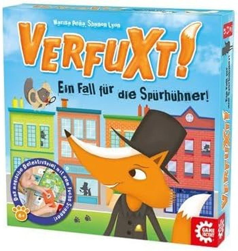 Game Factory 646255 Verfuxt, Joc de detectivi pentru copii cu vârsta de 6 ani și peste, Joc pentru copii