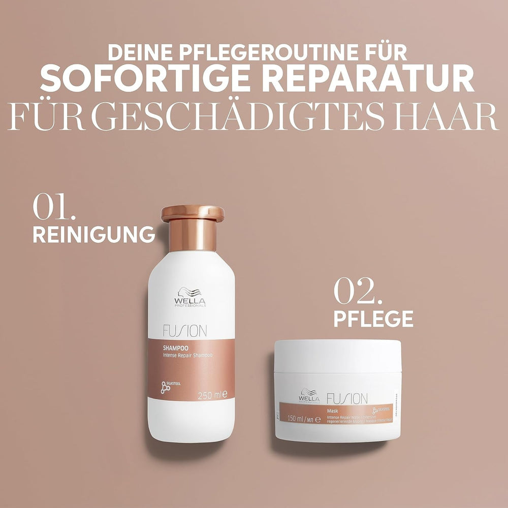 Wella Professionals Fusion Intense Repair – Professionelle Pflege für strapaziertes Haar Wella Shower & Bath