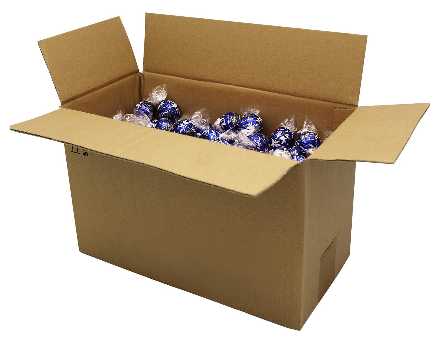 Lindt Lindor, sfere de ciocolata cu diverse umpluturi, colet 3 Kg, aproximativ 240 bucati Bomboane de Ciocolata Naty Shop Ciocolata fina