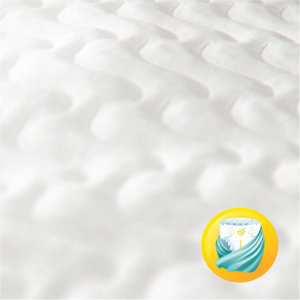 Scutece Pampers Premium Protection pentru bebeluși noi, pachet Jumbo, mărimea 1, 72 bucăți