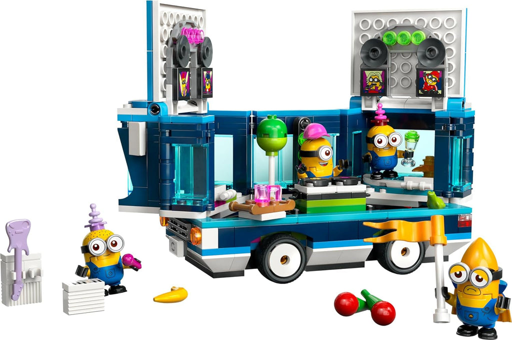 LEGO I - Simply Incorrigible 4 Minioni și autobuzul de petrecere, set de joacă pentru I - Simply Incorrigible 4, jucărie pentru copii, cadou creativ Minioni pentru băieți și fete de la 7 ani 75581 Seturi de constructie Besuche den LEGO-Store
