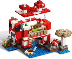 LEGO Minecraft Das Pilz-Kuhhaus, Videospiel-Bauspielzeug, Pilzland-Modell mit Minifiguren, Steve und anderen Charakteren, Spielset für Jungen und Mädchen ab 8 Jahren, 21270 Bausets. Beuche den LEGO-Store