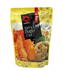 Tempura Teigmischung Tempura Back-Frittiermischung, 500 Gramm Mischung zum Backen und Kochen Naty Shop