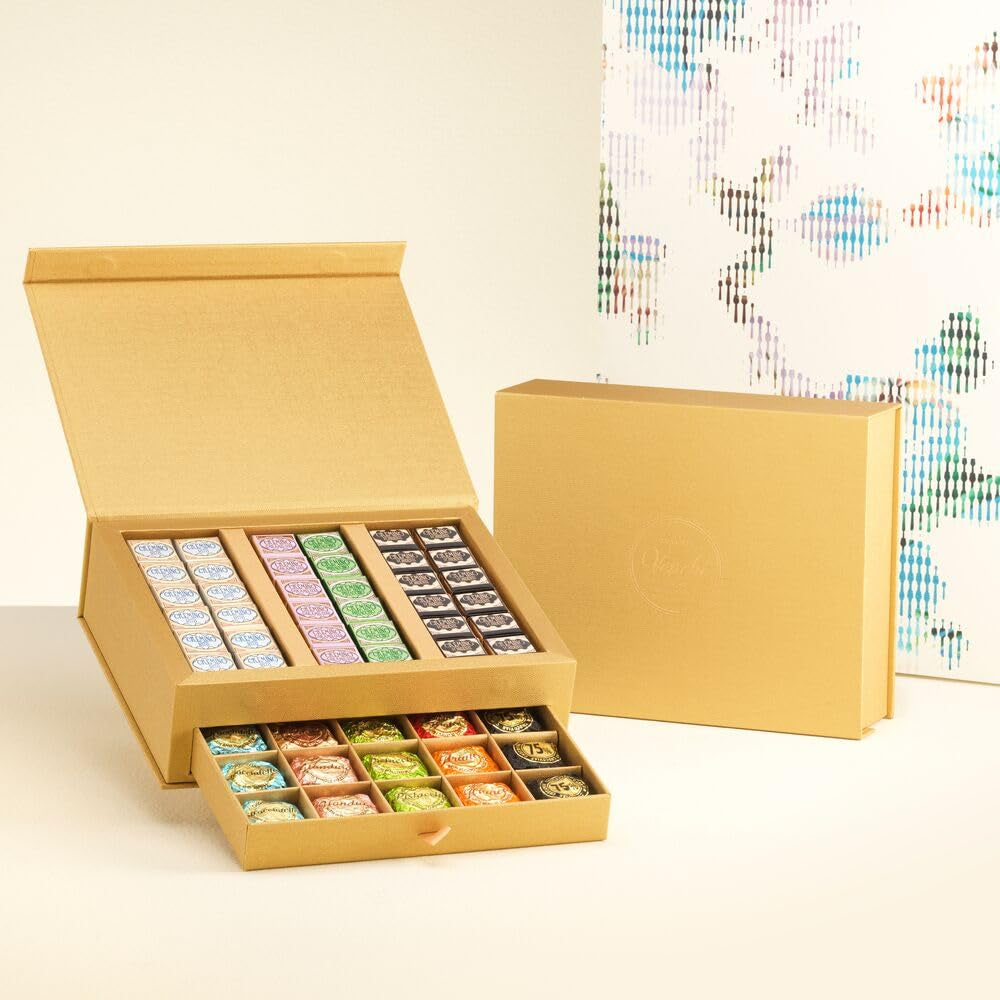 Venchi - Set Cadou Prestige Cu Chocoviar Si Cremini Praline, 800 grame Bomboane de Ciocolata Naty Shop