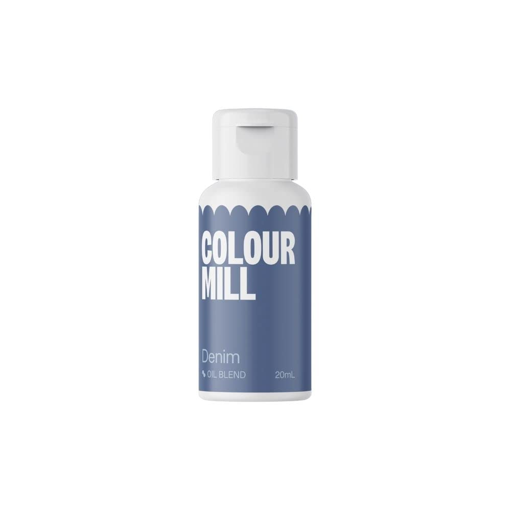 Color Mill Oil Blend – Lebensmittelfarbe auf Ölbasis, 20 ml, lebendige Farbtöne für Kuchen