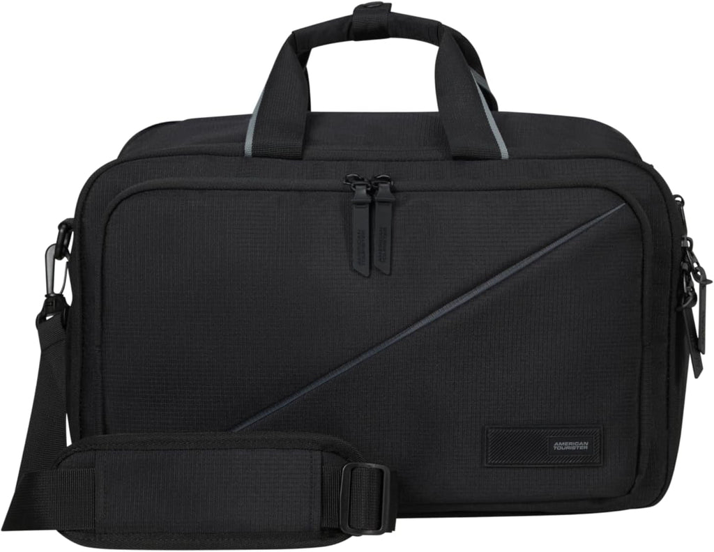 American Tourister Take2Cabin - Geantă de voiaj Ryanair 3-Way, 40 cm, 25 L, negru (negru) Bagaje și echipament de călătorie Naty Shop