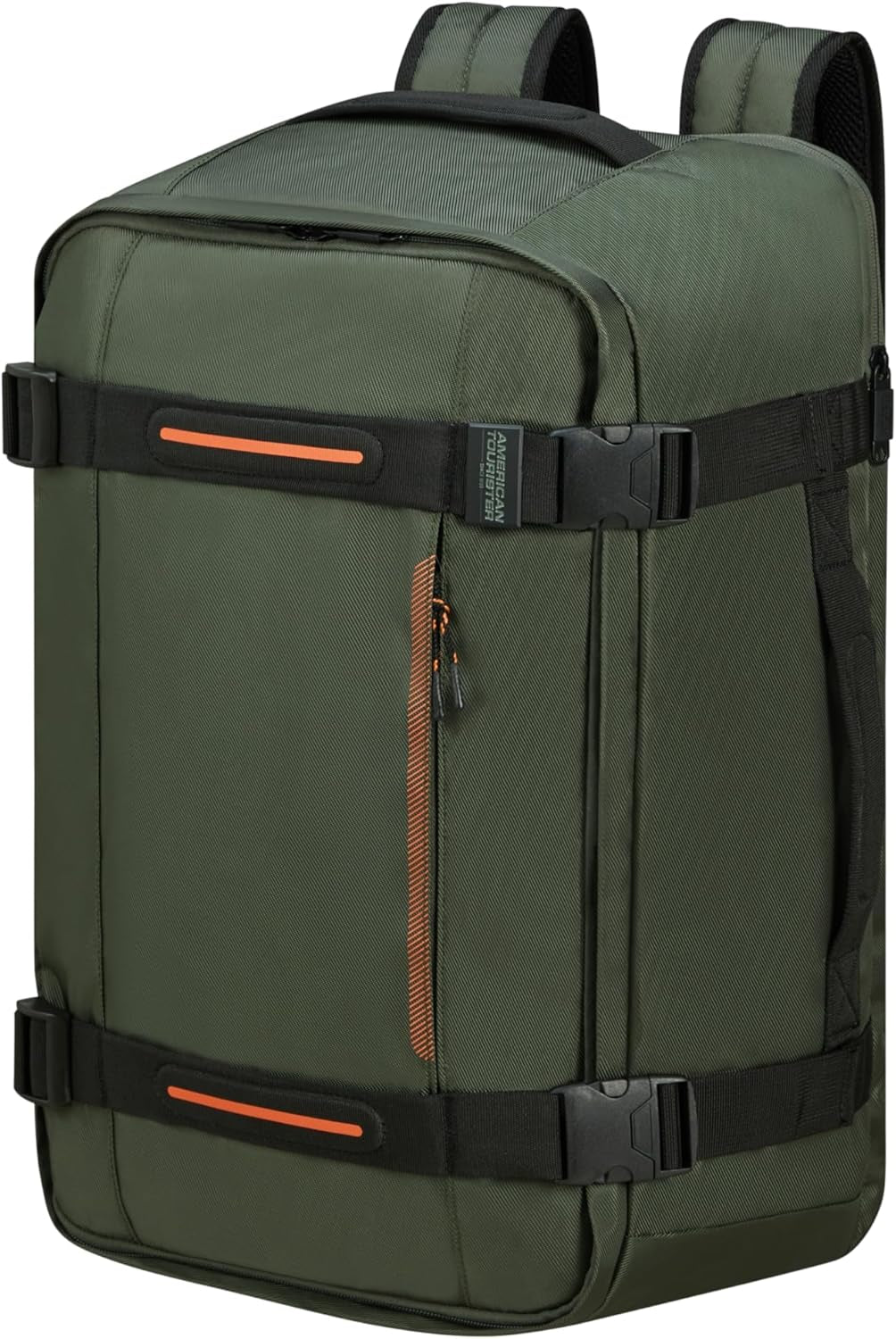 American Tourister Urban Track - Geantă de mână Ryanair sub scaun, 25 x 20 x 40 cm, 24,5 L, negru (Asphalt Black) Bagaje și echipament de călătorie Naty Shop Verde (kaki închis) Rucsac de călătorie