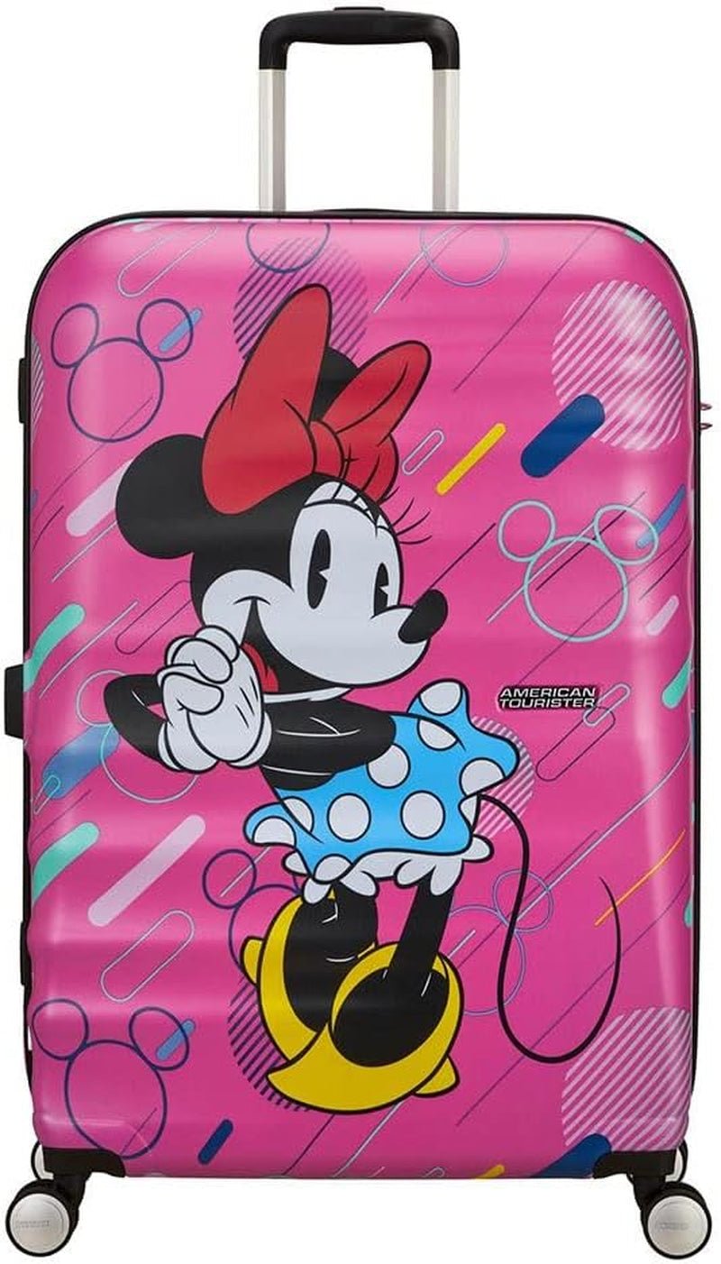 American Tourister Wavebreaker Disney - Spinner S, bagaje pentru copii, 55 cm, 36 L, multicolor (Donald Blue Kiss) Bagaje și echipament de călătorie Naty Shop Multicolor (Minnie Future Pop) Spinner L (77 Cm - 96 L) Disney