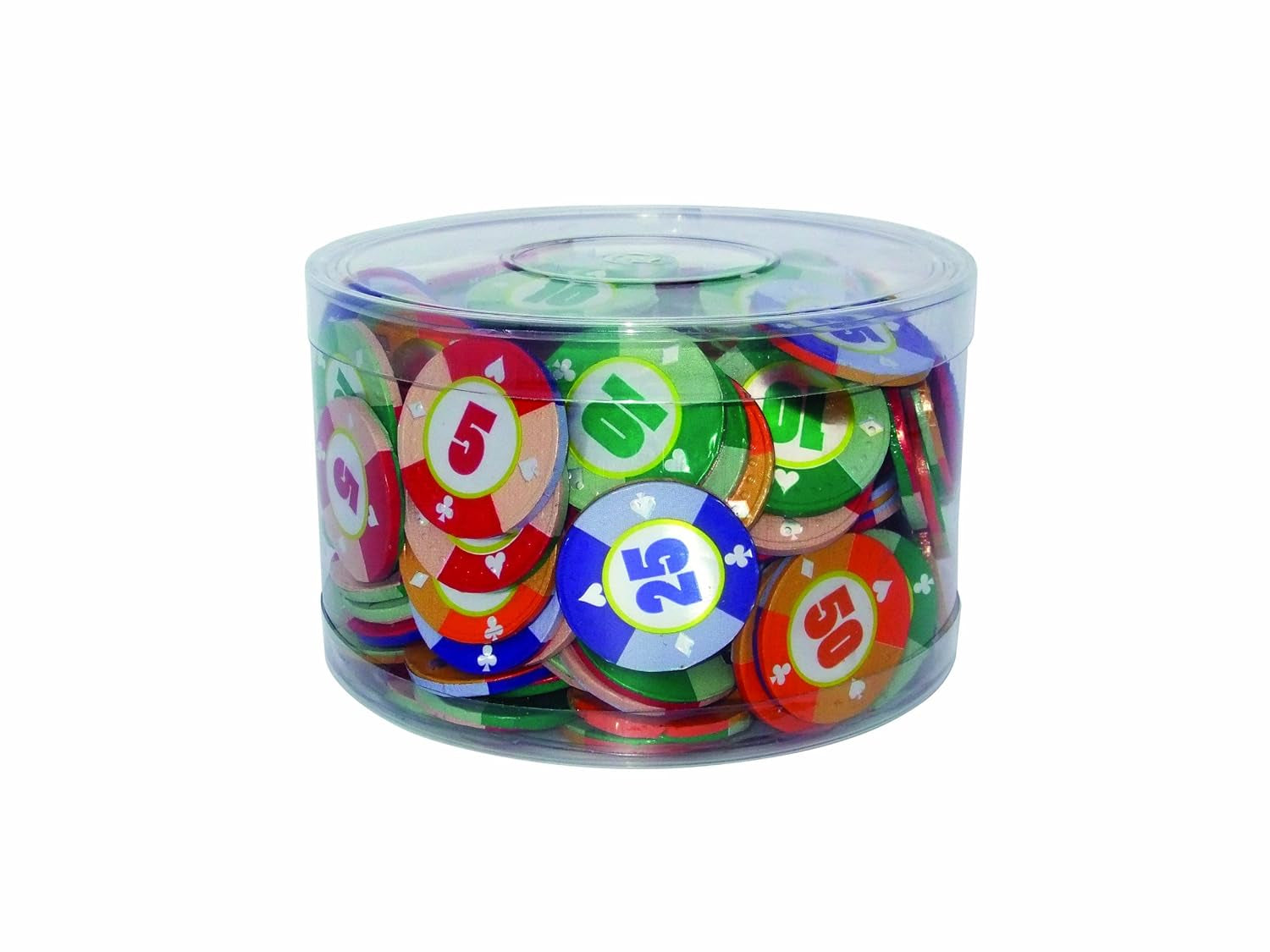 Theobroma Goldgeld Schokoladen Euros, Lose Münzen in Der Dose, 1Er Pack (1 X 1 Kg) Naty Shop Pokerchips