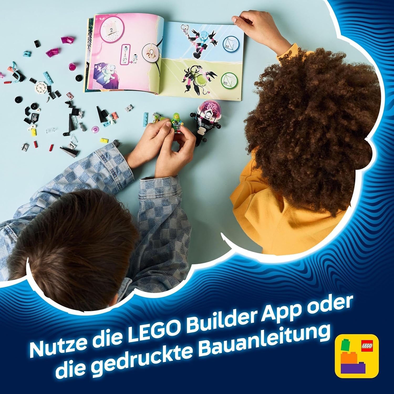 LEGO DREAMZzz Mateo vs. Cyberhirn-Mech - Modularer Roboter zum Bauen und Spielen für Mädchen und Jungen ab 8 Jahren - in Skorpionfigur umbaubarn - inkl. Minifigur und Dreamling - Geschenkidee - 71495