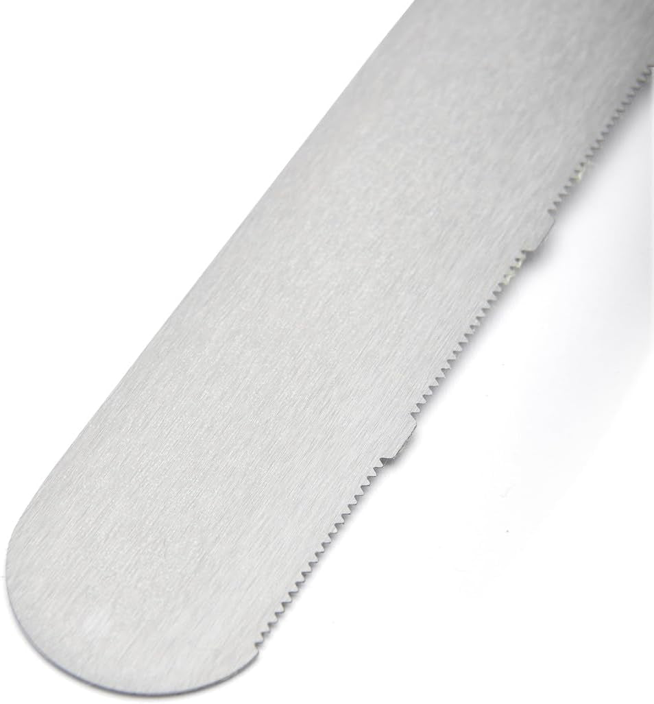 4234.35 Lamă de ferăstrău mare, bază tip biscuit, oțel inoxidabil gri, 50 x 3,5 x 2 cm