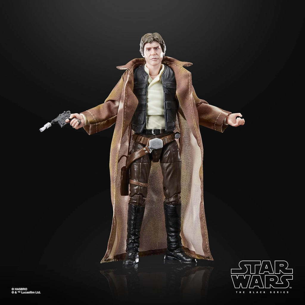 Star Wars Seria Neagră Han Solo, 15 Cm Tall Action Figure Zu Wars: The Return of the Jedi Knight Action figures Naty Shop