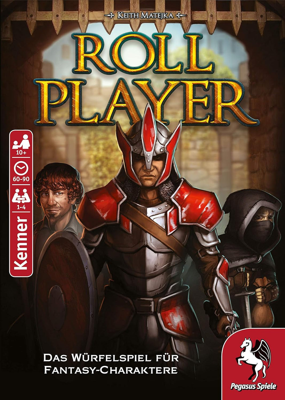 Pegasus Spiele 51305G - Roll Player (ediție germană), Colorat