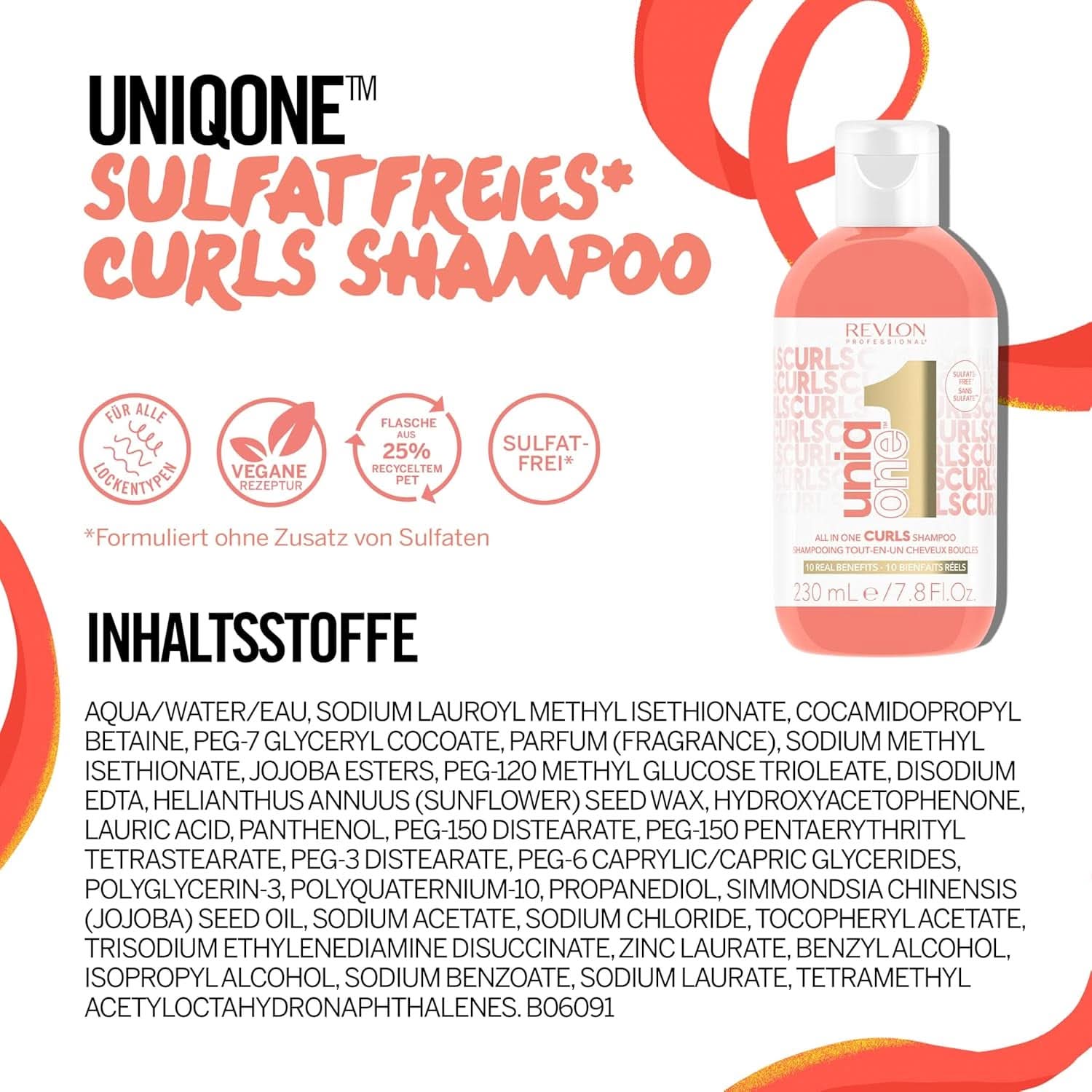 Revlon Professional UniqOne™ All In One Curls Treatment 230 ml Naty Shop Dusche & Bad