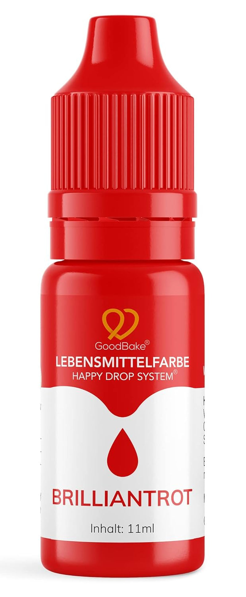 Colorant alimentar roz Goodbake (11 ml) – Colorant alimentar intens – Culoare foarte concentrată – Pentru colorarea prăjiturilor, fondantului, cremei de unt, băuturilor, slime-ului și multor altor obiecte. 100% vegan