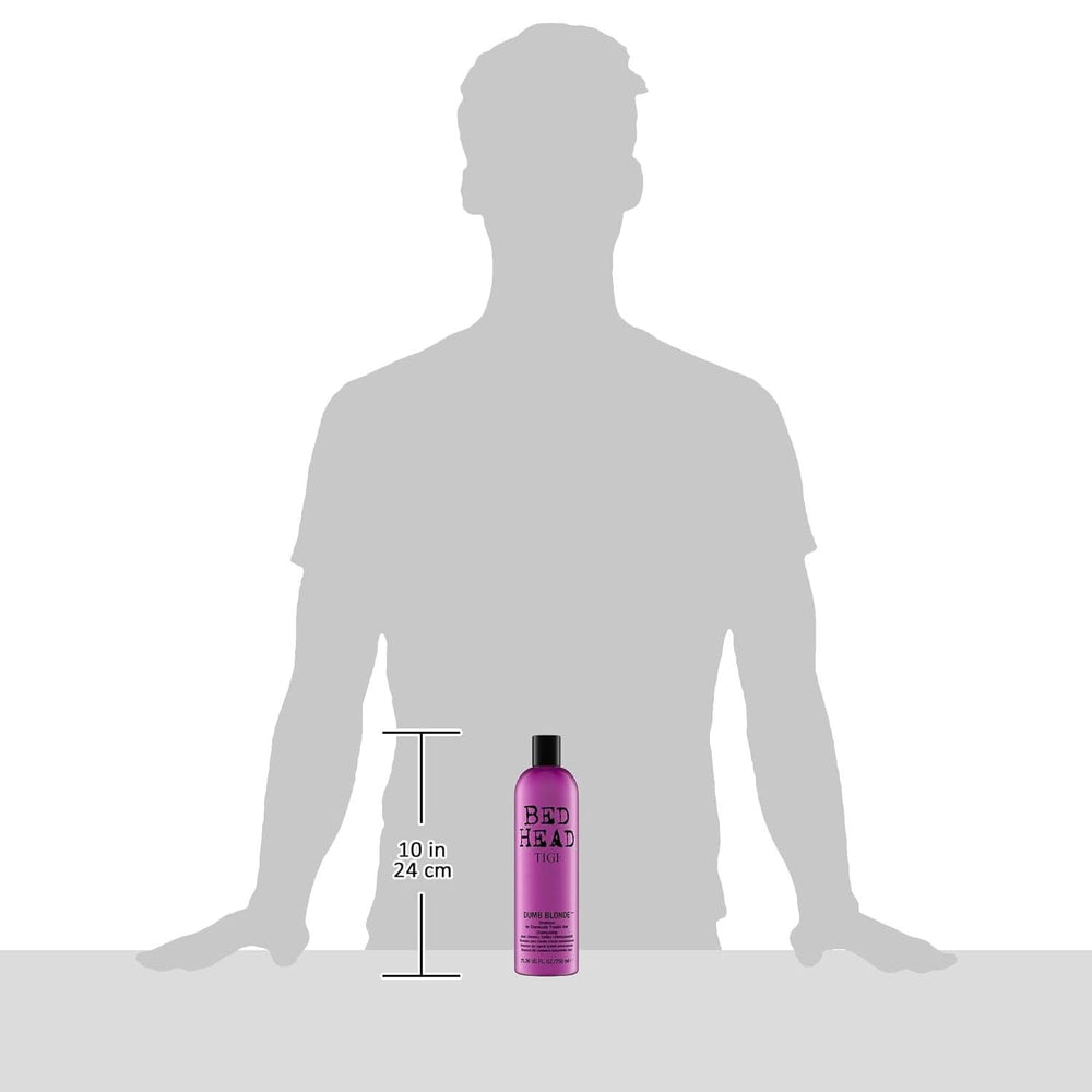 Bed Head von TIGI Dumb Blonde, Shampoo für chemisch behandeltes Haar, 750 ml Dusche und Bad Naty Shop