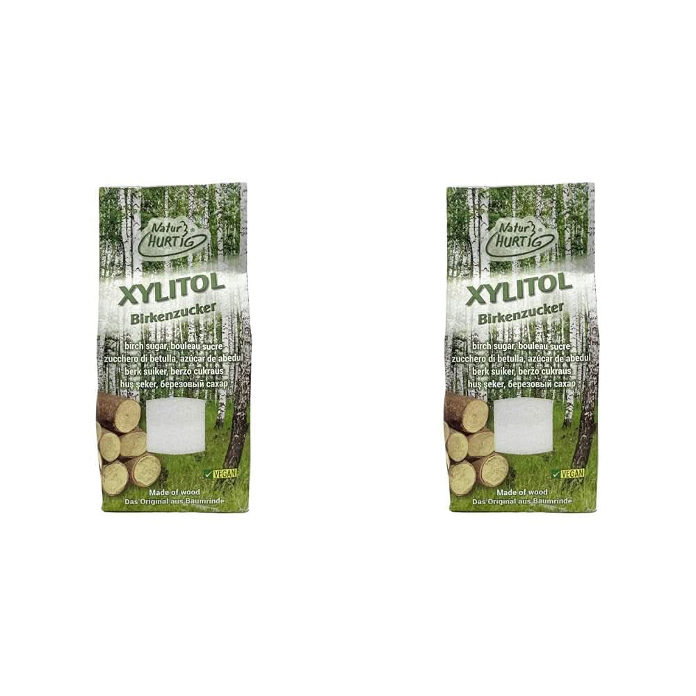 Zahăr de mesteacăn, 425 grame Indulcitori Naty Shop 2 x 425 grame