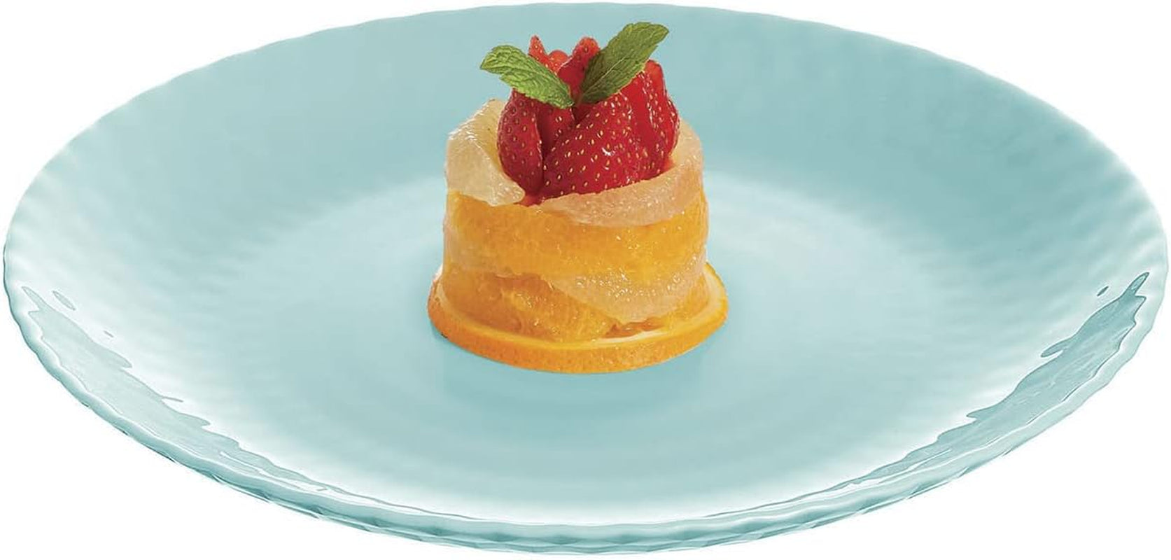 Pampille Türkis Opal Geschirr 18 Teile – 6 Personen Geschirrsets Naty Shop