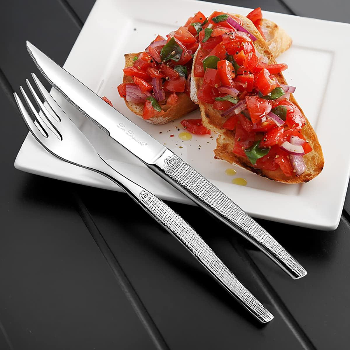 JET Cutlery Fine Shiny Design Außergewöhnliches Besteckset 30-teilig Kitchen Naty Shop