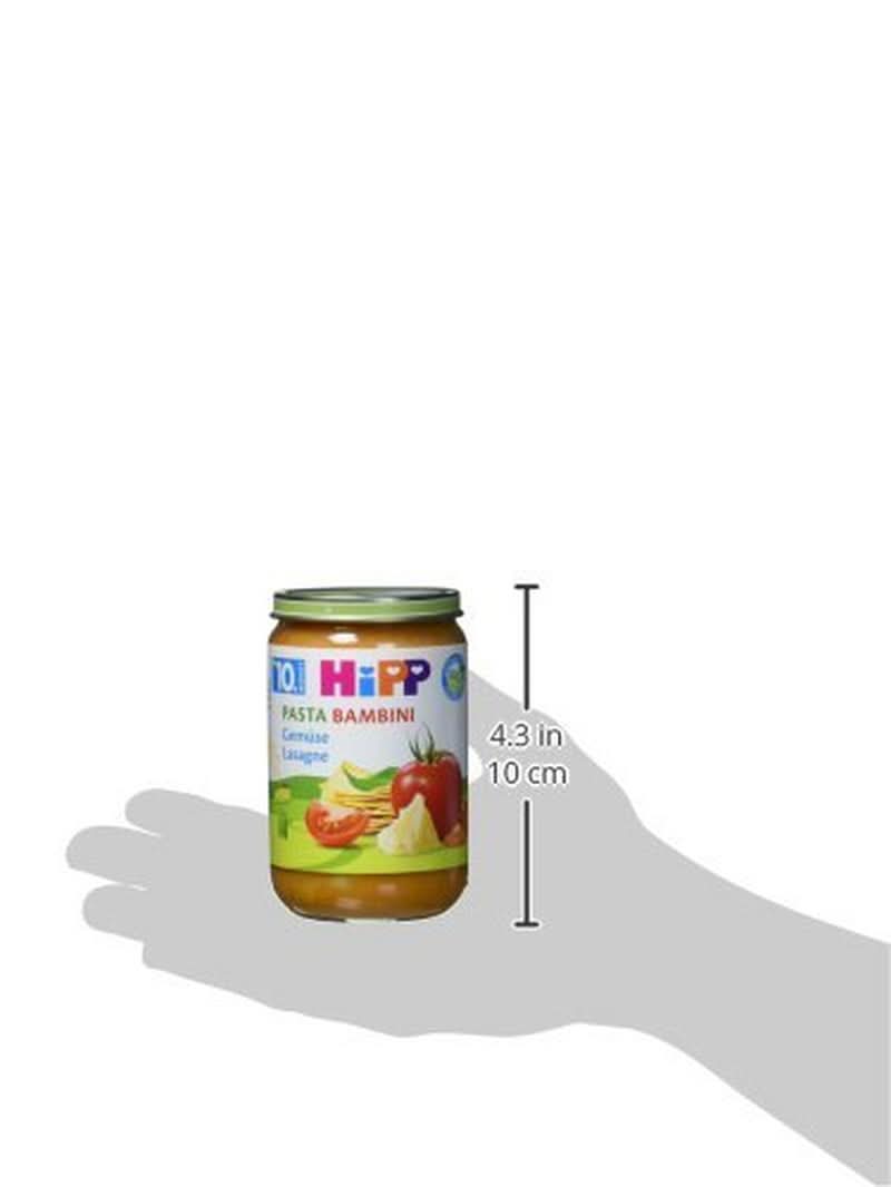 Hipp Pasta Bambini - Lasagne mit Gemüse, 6er Pack (6 x 220 g) Mutter und Kind Naty Shop