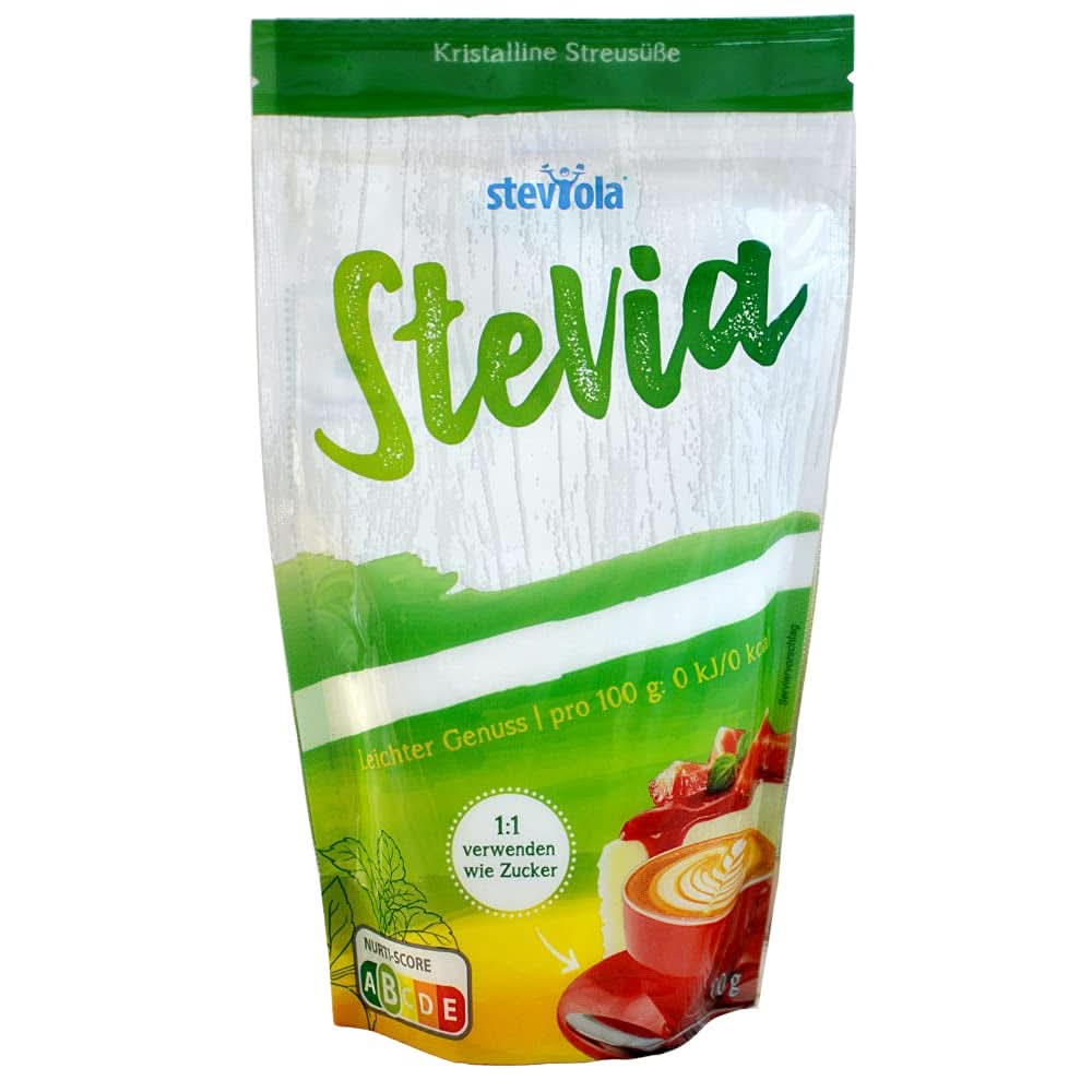 Steviola | Stevia-Süßstoff | Kalorienfreier Süßstoff, 300 Gramm Süßstoffe Naty Shop Stevia-Süßstoff, 300 Gramm