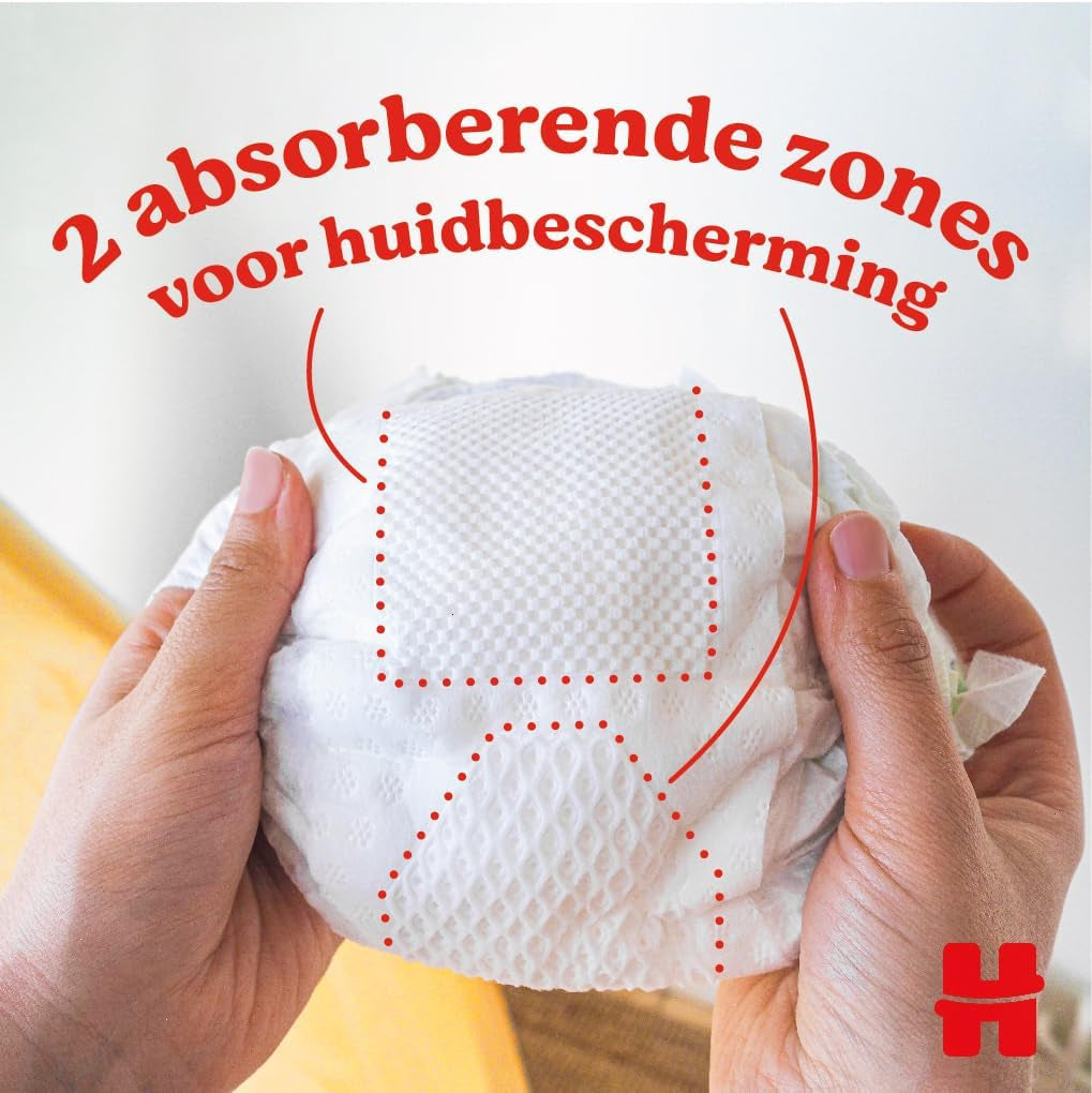 Scutece Huggies Extra Care pentru bebeluși, mărimea 2 (3-6 kg), foarte absorbante, design Disney, pachet vrac, 160 bucăți