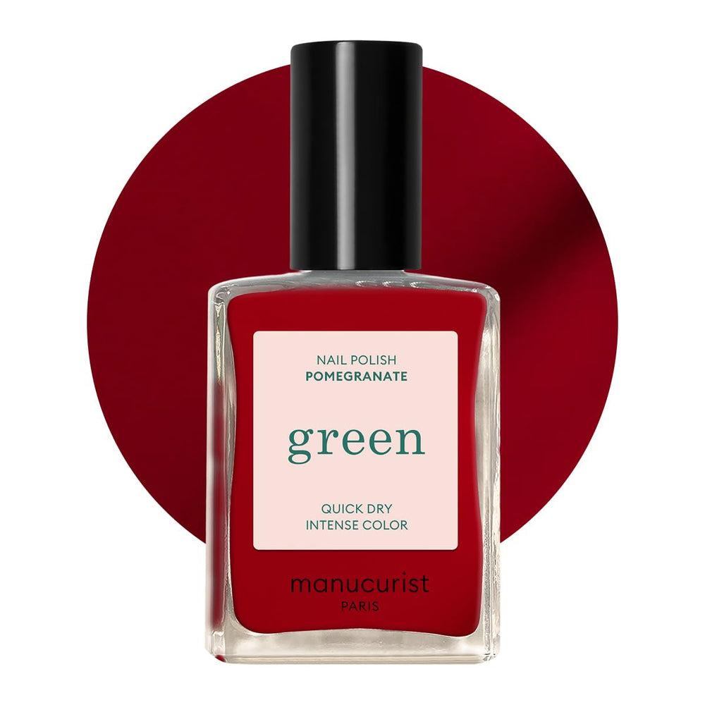 Manucurist Green - Oja Rosy Beige Shell Beige - Oja cu Uscare Rapidă - DIY Nails - Vegană 12-Free - Pe Bază de Plante - Oja - Fabricată în Franța
