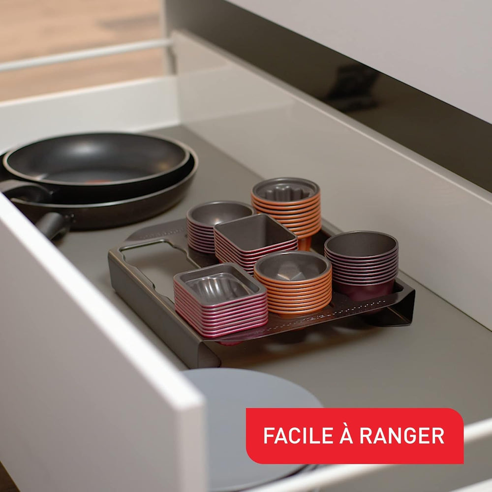 Set 3 guri de cannelés Tefal Creabake J3059004 Orange Scénario