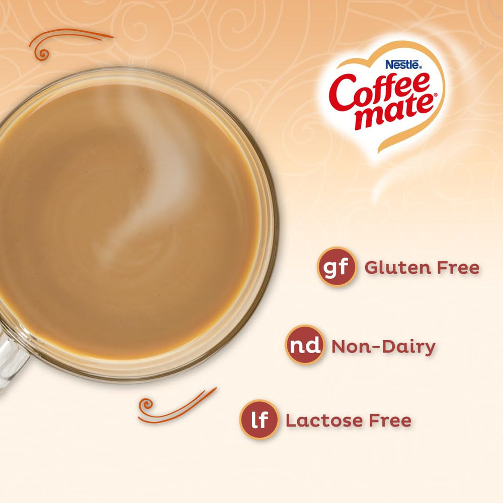 Coffee-Mate Vanilla Caramel, Sugar-Free Powdered Coffee Creamer, Kaffeesahne Pulver - Vanille Karamell - OHNE ZUCKER! aus USA