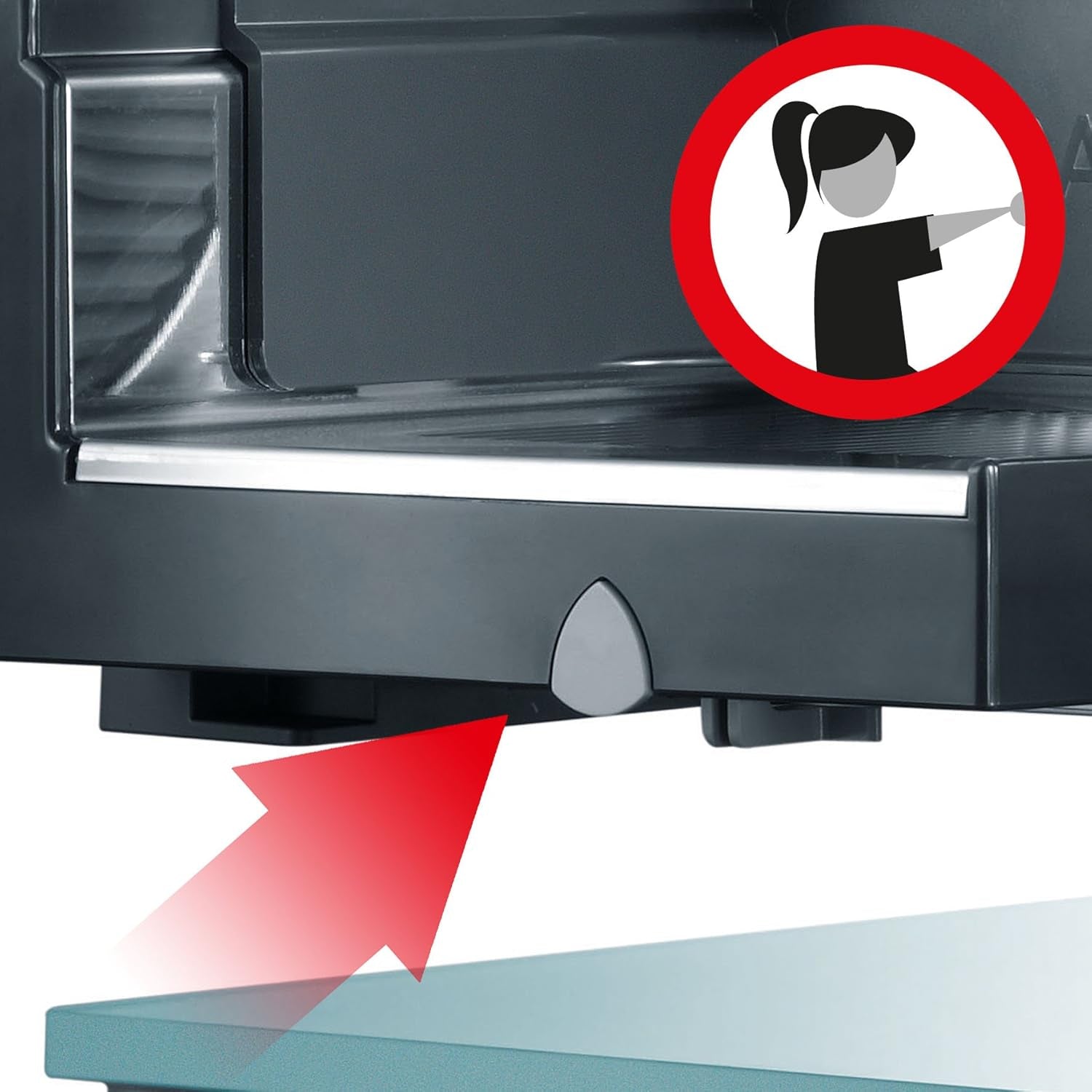 GRAEF Vivo 20 Multifunktionsschneider, Silber Rasnite und Naty Shop Slicers