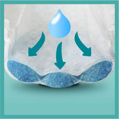 Pampers (klassische Version), Windeln für Babys Größe 4+ (10-15 kg), 100 Stück Mutter und Kind Naty Shop