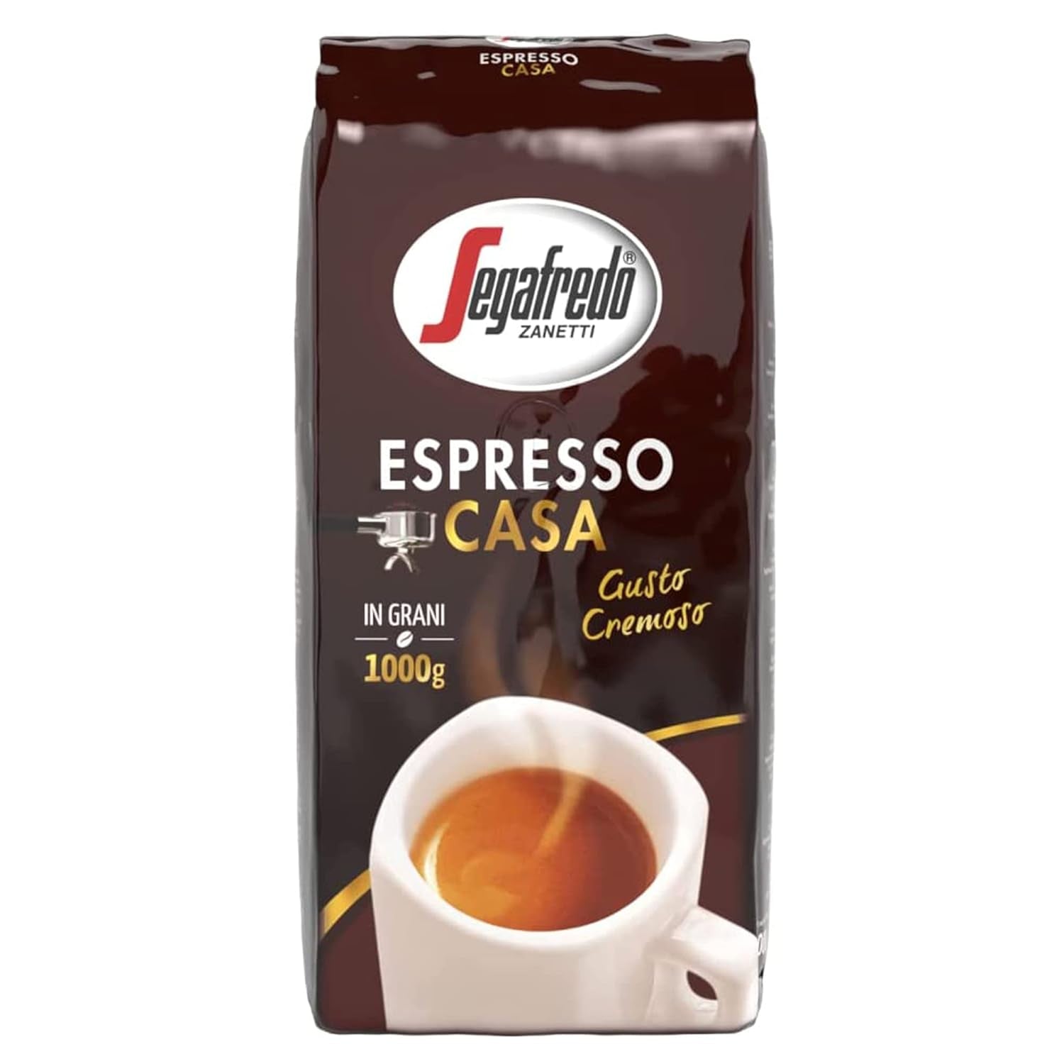Segafredo Zanetti Intermezzo - boabe întregi (pachet de 1 kg) Naty Shop Espresso Casa 1 Kg