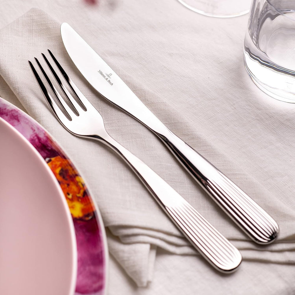 Villeroy & Boch - Rose Garden Besteckset 24-teilig, Edelstahl Kitchen Naty Shop