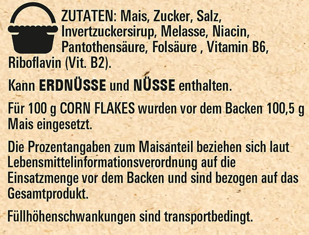 Cereale Nestlé Cereals Corn Flakes, Fulgi de porumb clasici, Fără gluten, Pachet de 1 (1 x 375g)