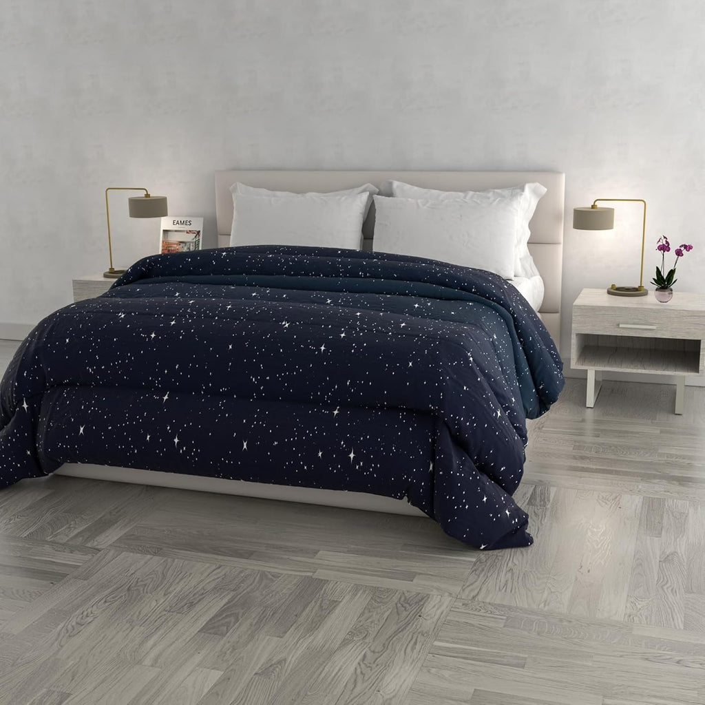 Cuvertură de iarnă la modă, Florența, 260X260Cm Plapumi si pilote Naty Shop Stele 260X260Cm