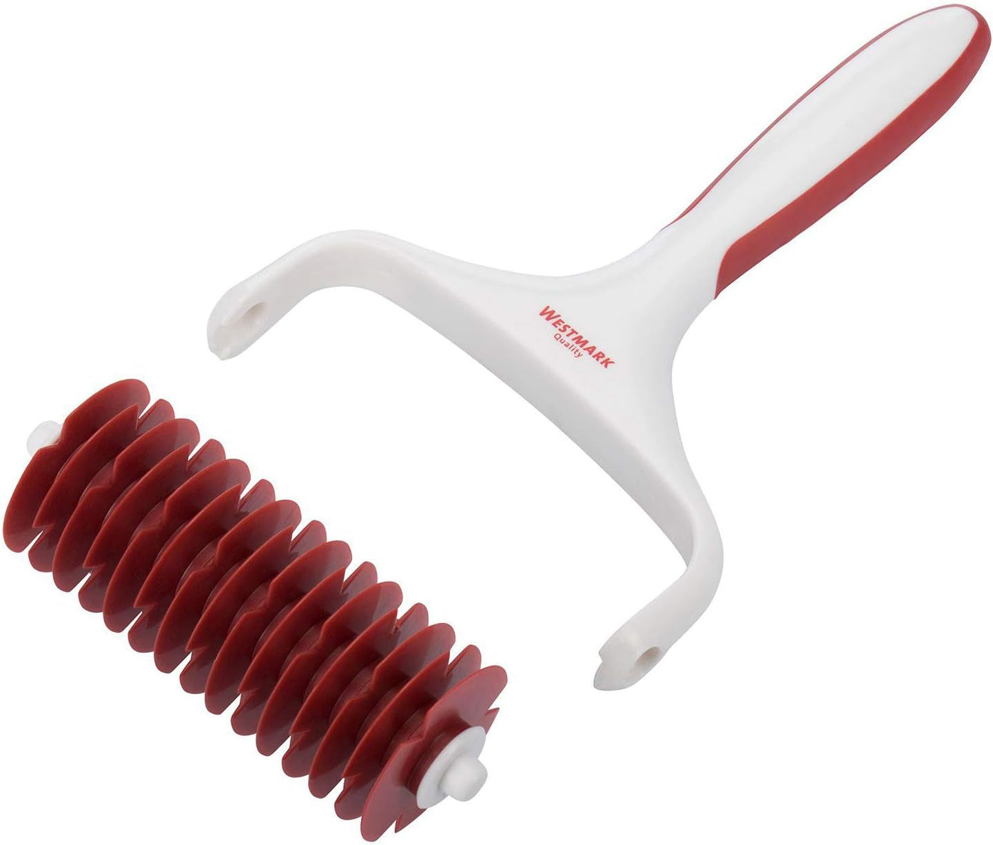 Rolă Westmark cu plasă, lungime: 19,5 cm, plastic, alb/roșu, 32182270