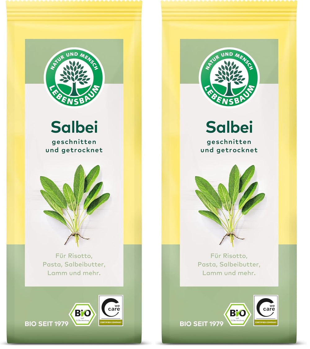 Lebensbaum Liebstöckel geschnitten, Bio-Gewürz mit würzigem Geschmack, Maggi-Kraut für Suppen, Marinaden, Fleisch- und Fisch-Gerichte, vegan, 15g