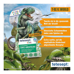 Tetesept Kids Dino - Badezusatz für Kinder, Schaum, färbt das Wasser grün, 40 ml Naty Shop