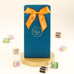 Venchi – Colecția Murrine – Cutie cadou cu ciocolate Cremino asortate, 407 g – Cu alune de pădure IGP Piemont – Idee de cadou – Fără gluten