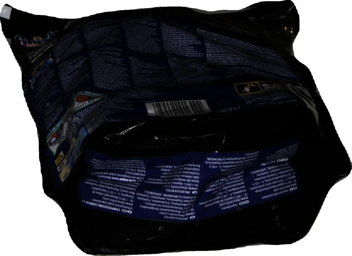 Finish Ultimate plus Infinity Shine Citrus Dishwasher Tabs – Tabs für die Spülmaschine, Intensivreinigung – 105 Kapseln, Zitrone Naty Shop