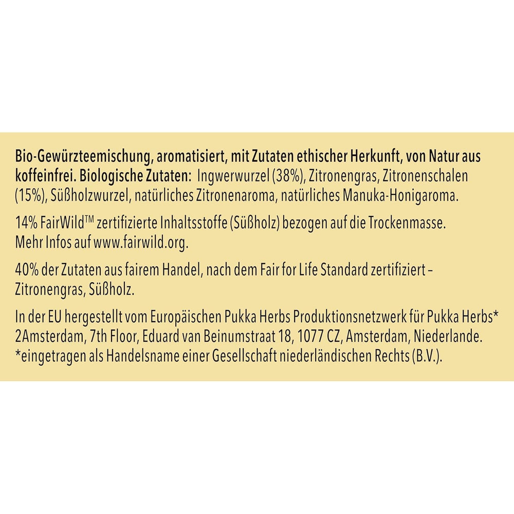 Pukka | Ceai de fructe bio „Night Time Berry” | Mușețel, coacăze negre și mure | Ceai pentru o seară relaxantă | Fără cofeină | Pachet de 1 | 20 pliculețe de ceai